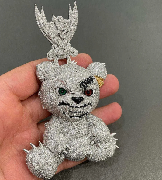 Custom Iced Out Grizzle Chain