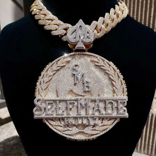 Custom Iced Out Self-Made Pendant
