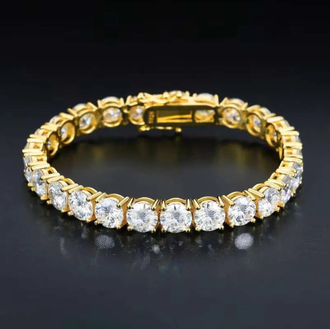 Iced Out Tennis Chain Bracelet