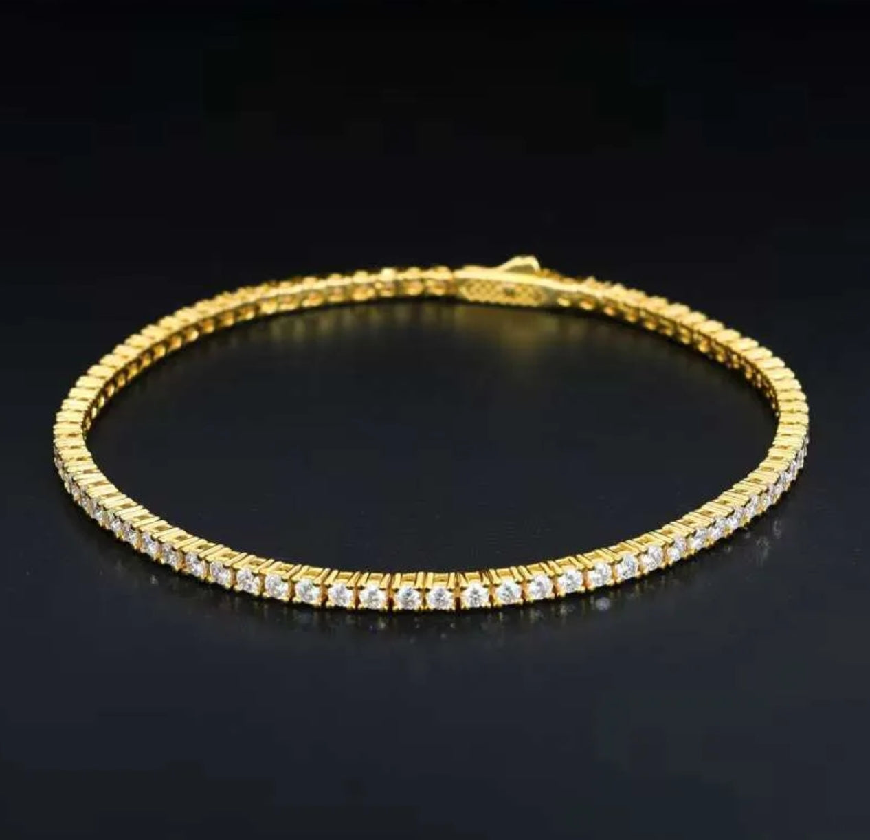 Iced Out Tennis Chain Bracelet